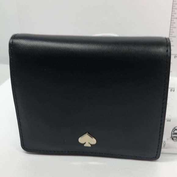 kate spade Handbags - New! Kate Spade Small Bifold Wallet, Black/Dolce👛
